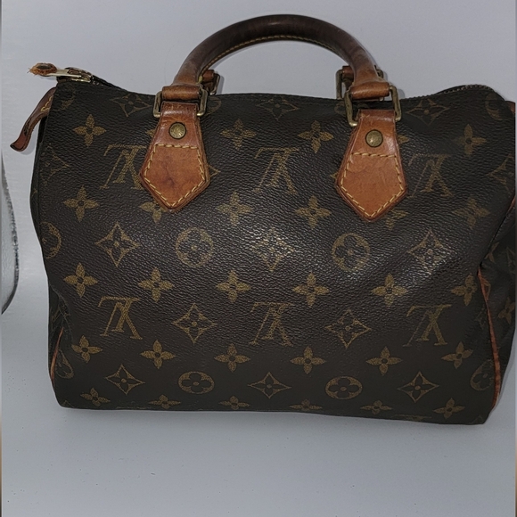 Louis Vuitton Monogram Canvas Handbag Speedy 25 - Picture 1 of 16